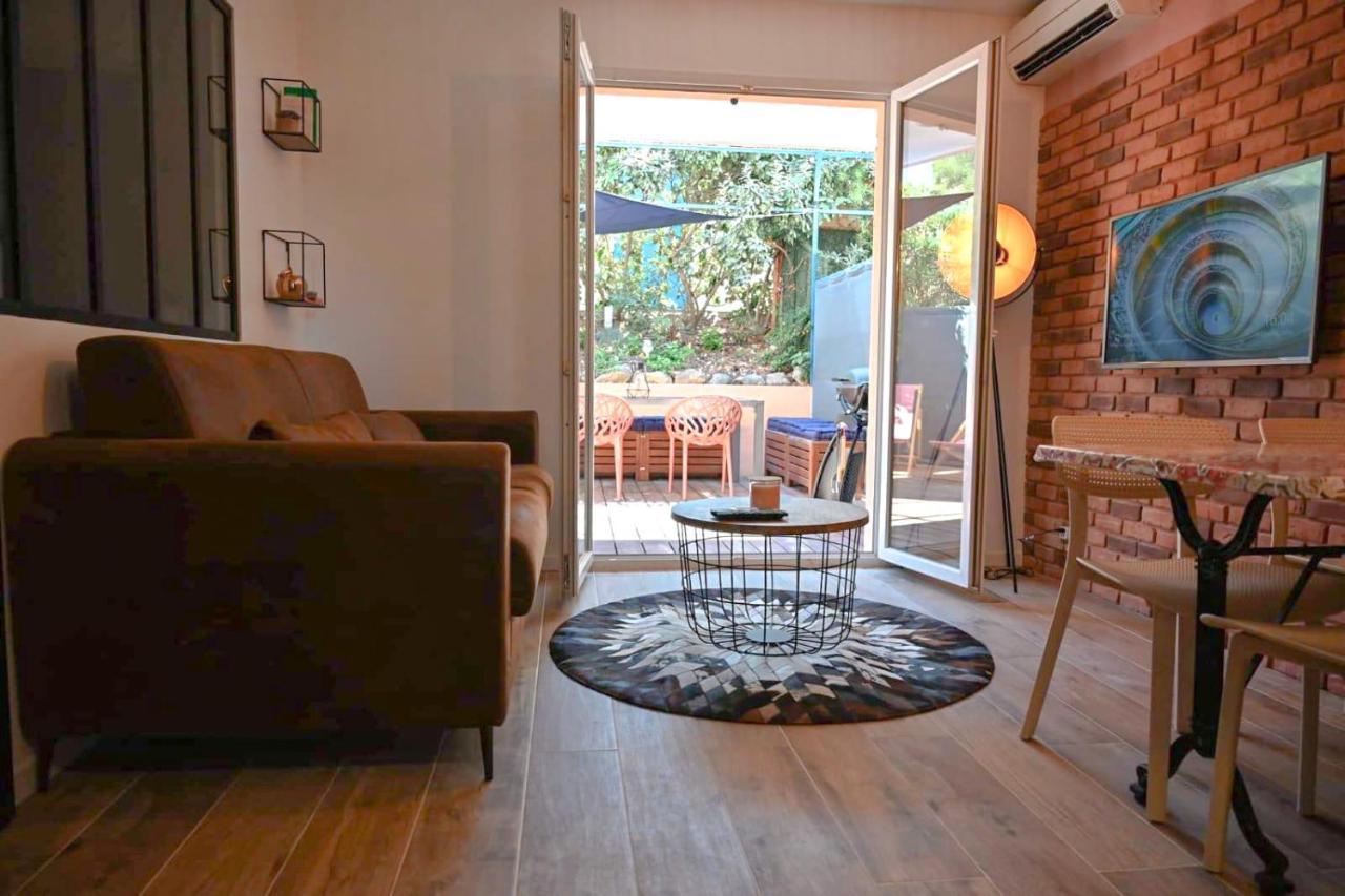 Appartement Cosy & Moderne A 180M De La Plage Sanary-sur-Mer Kültér fotó